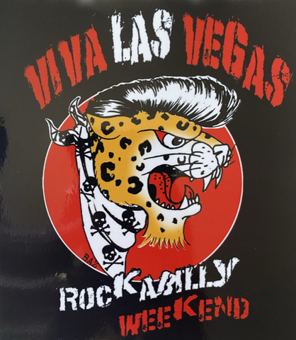 VLV26 Rockin' Cat Sticker
