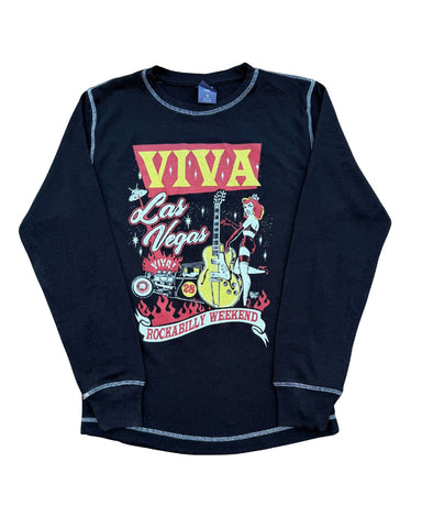 VLV28 Flyer Waffle Crew Neck