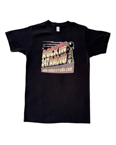 ROCKIN 24/7 RADIO T-SHIRT- MEN