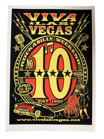 VLV10 Silk Screen Poster