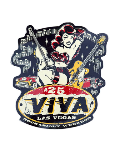 VLV25 Rockin' Redhead Sticker