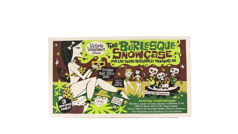 VLV14 The Burlesque Showcase poster