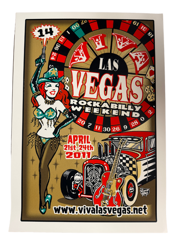 VLV14 Silk Screen Poster
