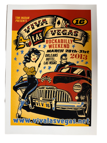 VLV16 Silk Screen Poster