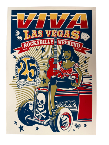 VLV25  Silk Screen Poster