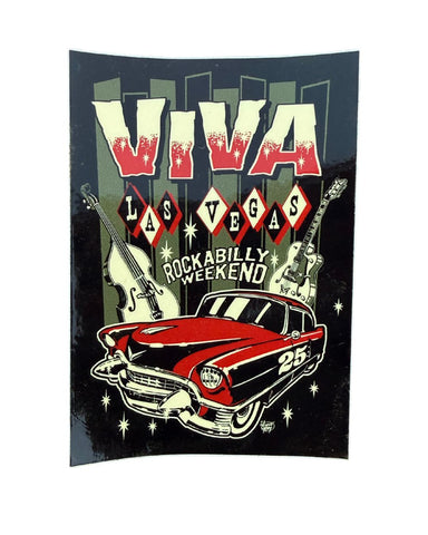 VLV25 Cars & Guitars Sticker - ONLY 1 LEFT!