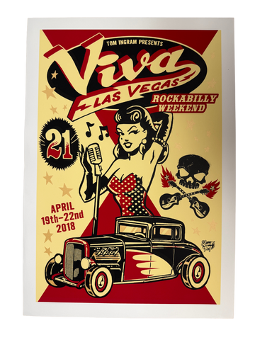 VLV21 Silk Screen Poster