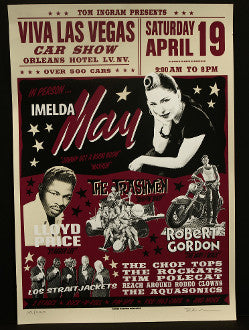 VLV 17 Car Show Silk Screen Poster