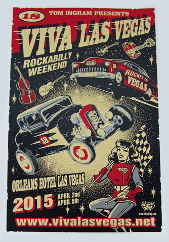 VLV18 Vince Ray Main Silk Screen Poster