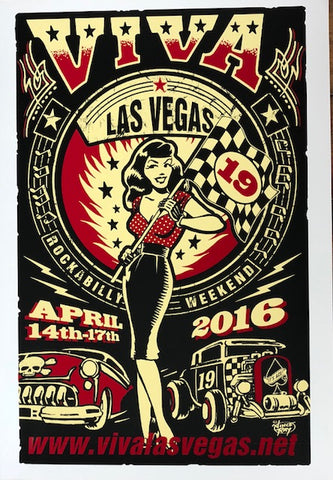 VLV 19 Silk Screen Poster